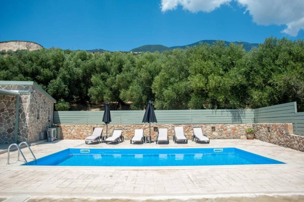 Villa Afrato Calma In Trapezaki-Private Pool -2 Br Трапезаки Екстериор снимка